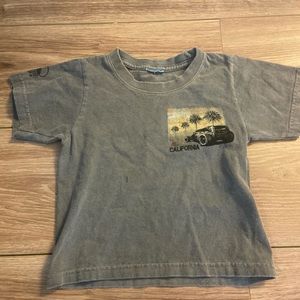 Grey California Pacific Coast Highway T-shirt